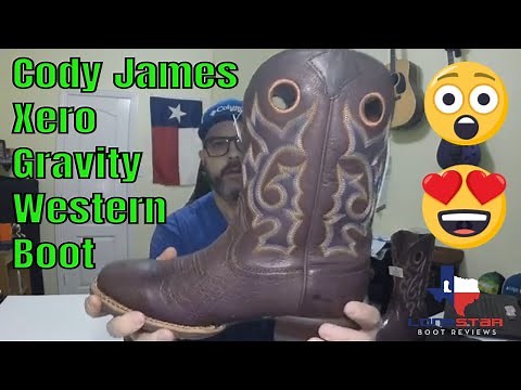 Cody James Cowboy Boots - Xero Gravity Western Boot Review