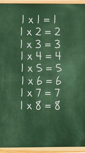 Math Bee 🐝 1× Table Song | Easy Multiplication for Young Learners #shorts