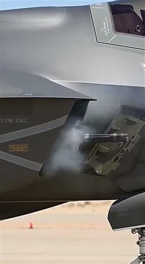 F-35 Stealth Gun Reveal 🔥✈️ | GAU-22/A Cannon in Action (4K)