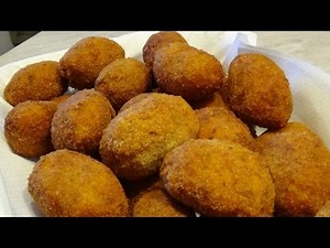 Very simple rice supplì