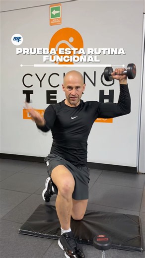 👉🏼 ENTRENAMIENTO FUNCIONAL Y DE RESISTENCIACon solo mancuernas. 💪🏼🔥
