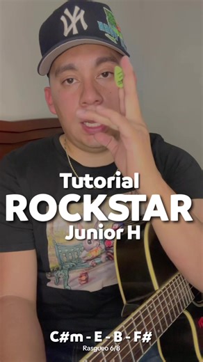 Rockstar Junior H Guitar Tutorial | Easy Requinto Lesson for Beginners