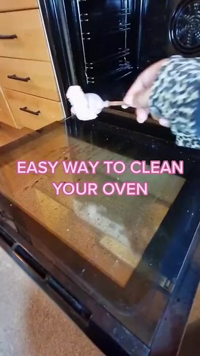 35K views · 363 reactions | Easiest way to clean your oven glass door...