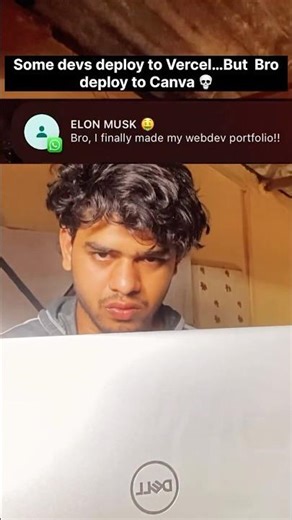 Web Dev Portfolio Gone Wrong 🤯 | Canva Edition