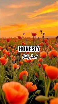 Honesty - Billy Joel | lyrics