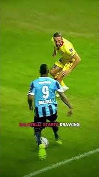 Balotelli's 1v1 Rabona 🥶 Why This Defender Froze #football #soccer #footballanalysis