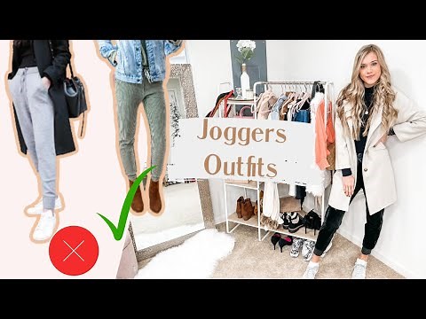 How to STYLE Joggers | 10 EASY Jogger Outfit Ideas
