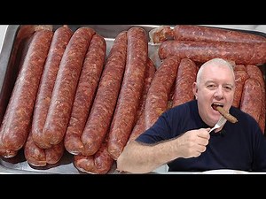 Homemade BEEF SAUSAGES – JUICY Flavourful and EASY to Make