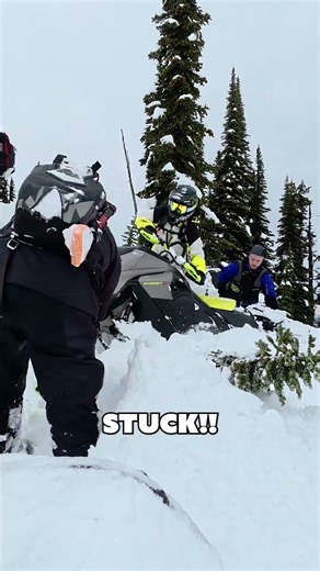 Stuck snowmobile? No problem