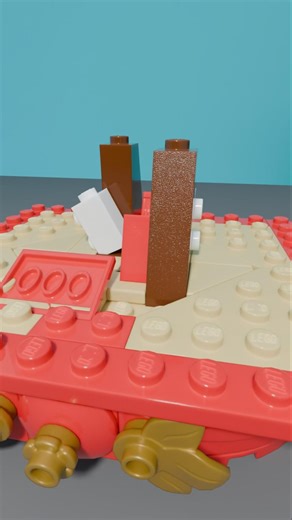 I Built a LEGO Money Tree… and It Actually Grew #lego #legobuild #fyp #satisfying