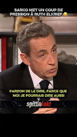 The day Nicolas Sarkozy taught Ruth Elkrief a lesson 👊
