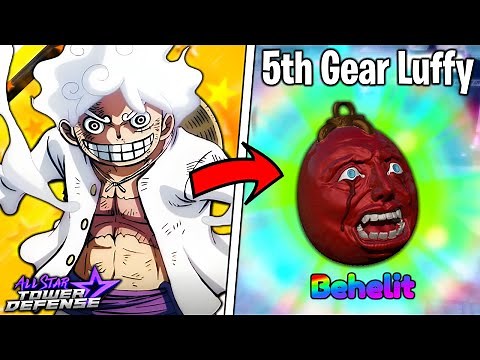 Solo Berserker Raid Ft. 7 Star Luffy | All Star Tower Defense Roblox