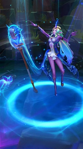 Ocean Song Soraka Skin #leagueoflegends #shorts