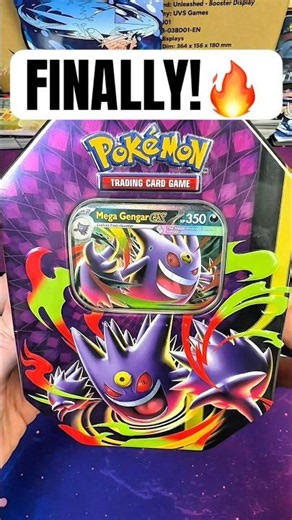 New Mega Gengar Tins Are Here!🔥