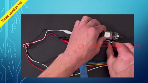 Mini Timer Time Delay Relay .1 Sec to 400 days. 3V 12V 18V 5A. Power on or Off Delay, Cycling and More. Compatible with B00PD65UGA