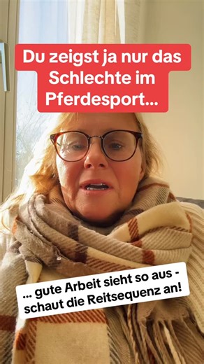 Es ist gar nicht mal einfach in den sozialen, wirklich gute Bilder über eine pferdegerechtes ausbilden und reiten zu zeigen. Deshalb habe ich jetzt etwas aus meinem Lehrgang genommen. In diesem Video erklär ich die Zusammenhänge und warum spektakulär nicht gleichzusetzen ist mit richtig und gut! Lasst uns eine große community werden, die sich für das richtige und Gute und schöne Bilder einsetzt! #pferdeausbildung #pfeedegesundheit #anneschmatelka #losgelassenheit #reitunterricht #pferdeliebe #dr