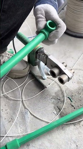 Household PPR Pipe Hot Melt Tutorial, Install By Yourself After Watching
