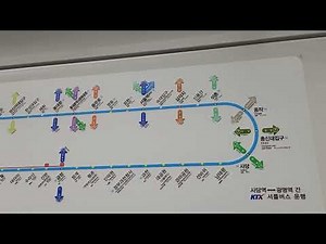 [철도주행영상]4호선 코레일 신차 K4595 341x38편성 충무로~서울역 주행영상