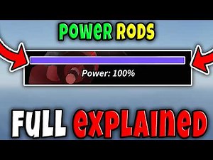 ROD POWER EXPLAINED! How to RECHARGE POWER in FISCH FULL GUIDE Roblox