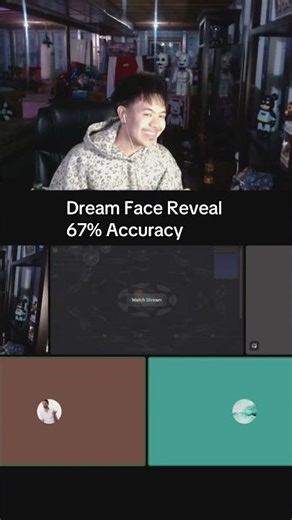 DREAM FACE REVEAL 💯 #dream #facereveal #dreamface #funny #memes #shorts