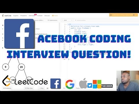 META Coding Interview Question - Count Nodes Equal to Average of Subtree | LeetCode