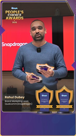 Smartprix.com on Instagram: "The Snapdragon 8 Elite Gen 5 and 8s Gen 4 officially take the crown for best-in-class performance at the #SmartprixAwards2025. Here is Qualcomm’s Rahul Dubey thanking the consumers and sharing his thoughts on what sets these chips apart."