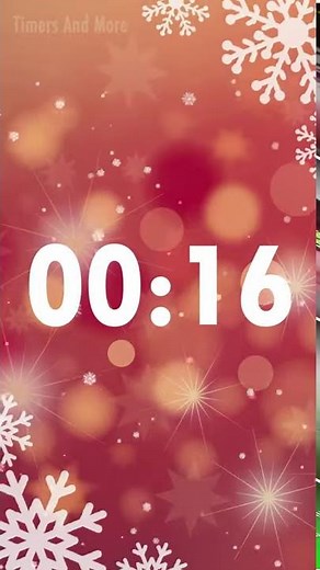 30 Second Timer Christmas With Alarm