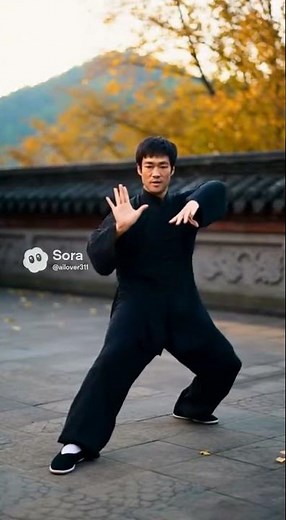 小龍示範太極拳第八段