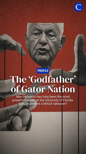 Mori Hosseini, the 70-year-old chairman of the University of Florida’s Board of Trustees, has accumulated power through a combination of blunt force, horse-trading, and old-fashioned political patronage, forging conservative alliances with millions of dollars in donations to the Republican Party and its candidates. A months-long Chronicle investigation paints a complex picture of the Republican megadonor who operates at the center of one of the nation’s most politically influential and closely w