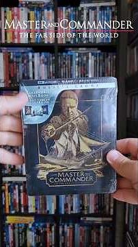 MASTER AND COMMANDER: THE FAR SIDE OF THE WORLD - COLLECTOR'S EDITION - 4K STEELBOOK - UNBOXING | BD