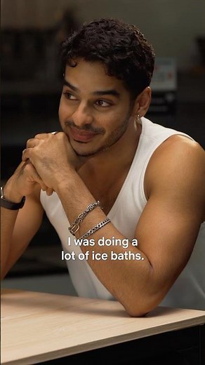 ⁠Ishaan Khatter SWAM With SHARKS In the Atlantic?! 🫢🦈#ThePerfectCouple