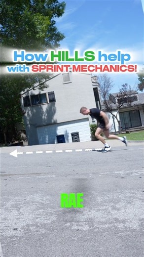 How HILLS improve SPRINT MECHANICS🔑!