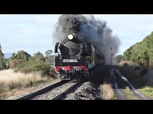 BRILLIANT STEAM TRAINS 20 Minutes of Preserved Steam Trains in Action - Victorian Railways Volume 1