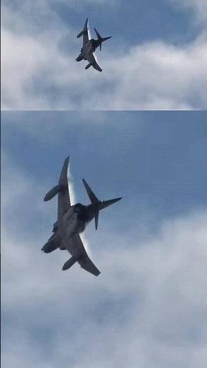 ファントム躍動 懐かしい航空自衛隊F-4ファントムの機動飛行、また体感したいJ79の轟音