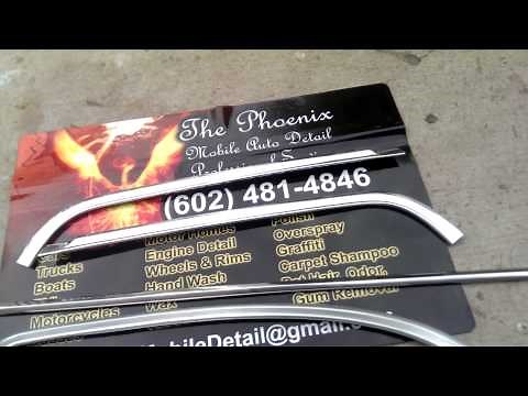 How to polish aluminum trim