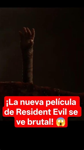 ¡El nuevo trailer de la película de Resident Evil es brutal! 😱💀 #residentevil #racooncity #cine
