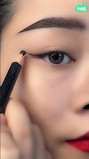 أسهل ايلاينر للعيون المبطنة 👁️💓