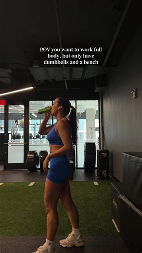 Full Body Workout with Dumbbells: Quick Routine