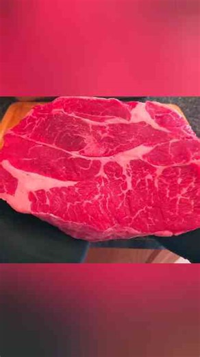 Choosing a chuck roast to cook like a brisket