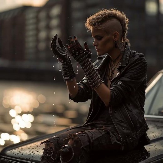 Woman Who Controls Fire | Midjourney AI Video Prompt