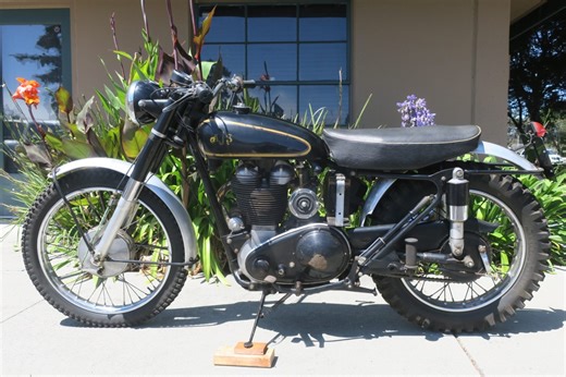 No Reserve: 45-Years-Owned 1955 AJS 18CS Scrambler