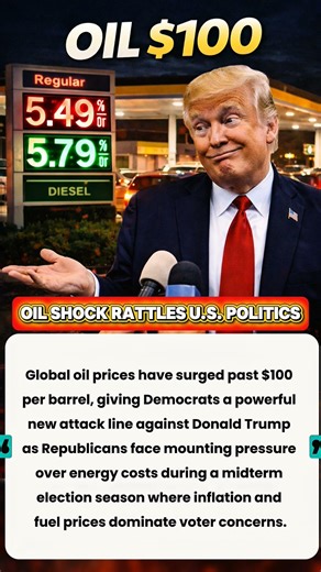 Oil Surges Past $100 as Democrats Target Trump Ahead of Midterms #trump #oil #democrats #usa #news