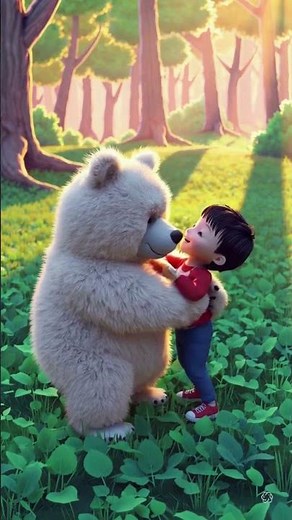 Hug a Bear Feels Like Pure Comfort #kocean24 #bear #animation #animallovers