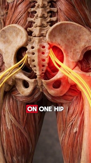Sciatica Pain Can Switch Sides #foryou #sciatica #anatomy