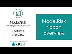 ModelRisk ribbon overview