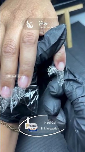 Ice Princess Nails ✨ IBD Hard Gel + Magnet Gel Magic
