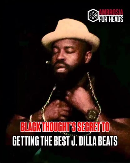 Ambrosia For Heads on Instagram: "This week brings both the anniversaries of J. Dilla’s birth and his transition. 10 years ago, there was an epic weekend celebration in Miami of the man born James Yancey. As the festivities were unfolding, we sat down backstage with Black Thought to discuss the deep friendship and creative partnership he shared with Jay Dee. During the conversation, he revealed his special secret to getting first dibs on new Dilla beats each year."