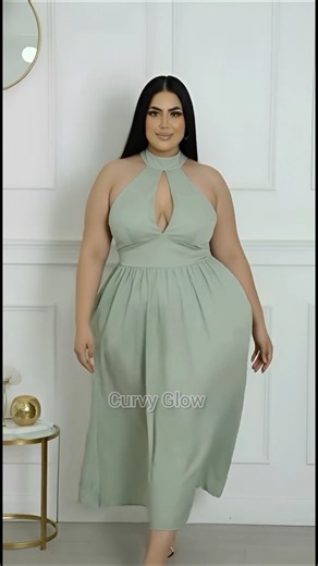 Plus Size Maisie Drop Waist Maxi Dress | Chic Fashion Look