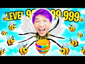 Can We Unlock The HIGHEST LEVEL BEE In ROBLOX BE A BEE?! (WE SPENT SO MANY ROBUX!)