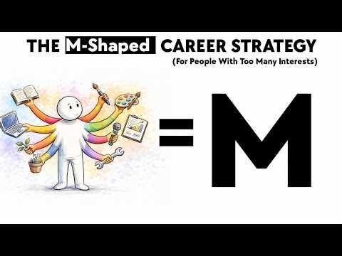 The M-Shaped Career Strategy (For People With Too Many Interests)
